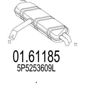 Амортизатор MTS 01.61185