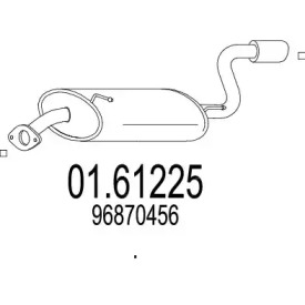 Амортизатор MTS 01.61225