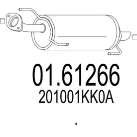 Амортизатор MTS 01.61266