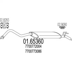 Амортизатор MTS 01.65360