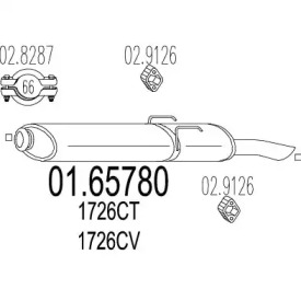 Амортизатор MTS 01.65780