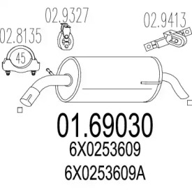 Амортизатор MTS 01.69030