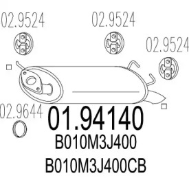 Амортизатор MTS 01.94140