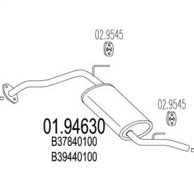 Амортизатор MTS 01.94630