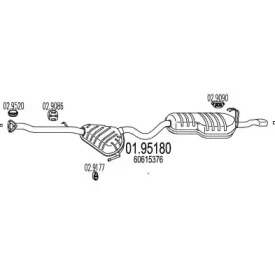 Амортизатор MTS 01.95180