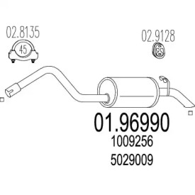 Амортизатор MTS 01.96990