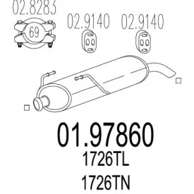 Амортизатор MTS 01.97860