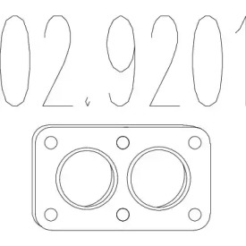Прокладкa MTS 02.9201