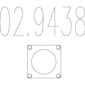 Прокладкa MTS 02.9438
