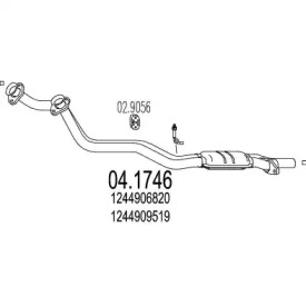 Катализатор MTS 04.1746