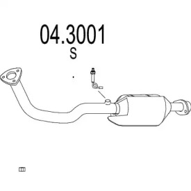 Катализатор MTS 04.3001