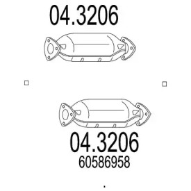 Катализатор MTS 04.3206