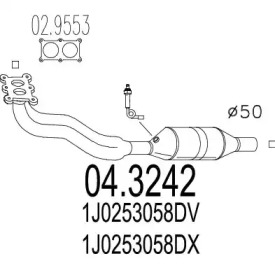 Катализатор MTS 04.3242