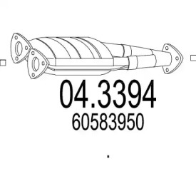 Катализатор MTS 04.3394