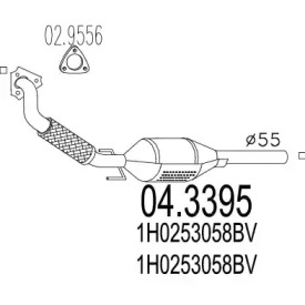 Катализатор MTS 04.3395