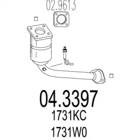 Катализатор MTS 04.3397