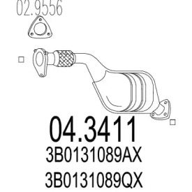 Катализатор MTS 04.3411