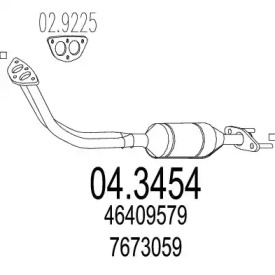 Катализатор MTS 04.3454