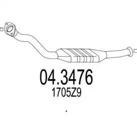 Катализатор MTS 04.3476