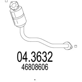 Катализатор MTS 04.3632