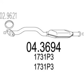 Катализатор MTS 04.3694