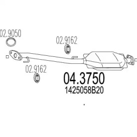 Катализатор MTS 04.3750