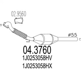 Катализатор MTS 04.3760