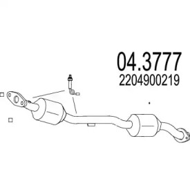 Катализатор MTS 04.3777