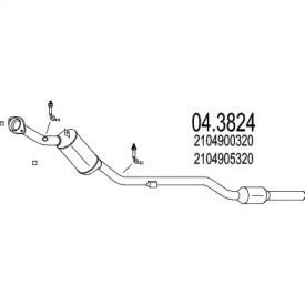Катализатор MTS 04.3824