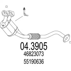 Катализатор MTS 04.3905