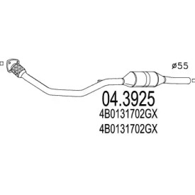 Катализатор MTS 04.3925