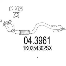 Катализатор MTS 04.3961