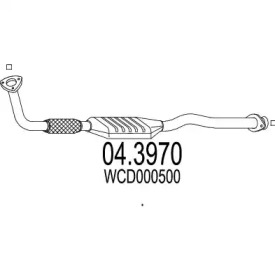 Катализатор MTS 04.3970