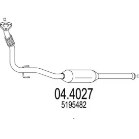Катализатор MTS 04.4027
