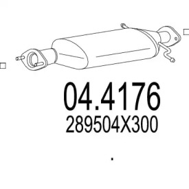Катализатор MTS 04.4176