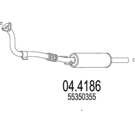 Катализатор MTS 04.4186