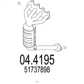 Катализатор MTS 04.4195