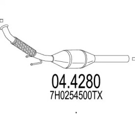 Катализатор MTS 04.4280