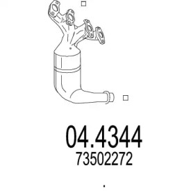 Катализатор MTS 04.4344