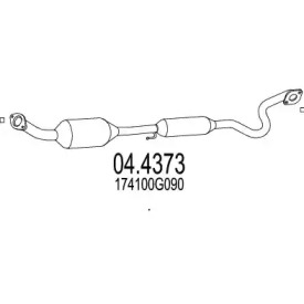 Катализатор MTS 04.4373