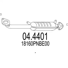 Катализатор MTS 04.4401