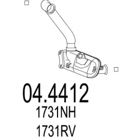 Катализатор MTS 04.4412