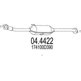 Катализатор MTS 04.4422