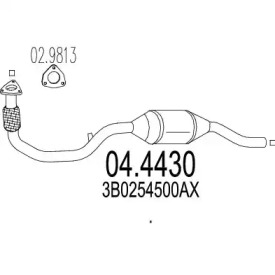 Катализатор MTS 04.4430