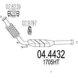 Катализатор MTS 04.4432