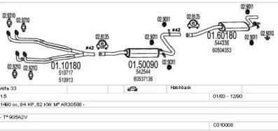 Глушитель MTS C010008000270