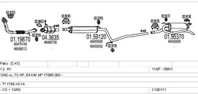 Глушитель MTS C100111012823