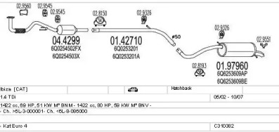 Глушитель MTS C310382019563