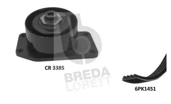 Ременный комплект BREDA LORETT KCA0064