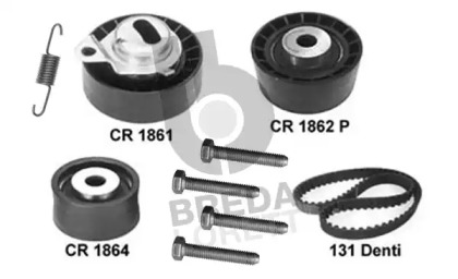 Ременный комплект BREDA LORETT KCD0015